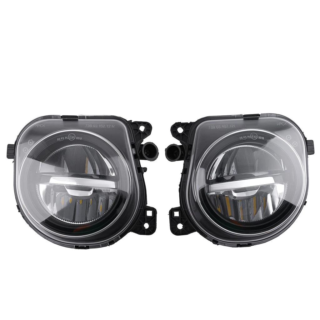 Pair Front Bumper Fog Lights for BMW 5 Series F10/F07 GT (2012–2017)