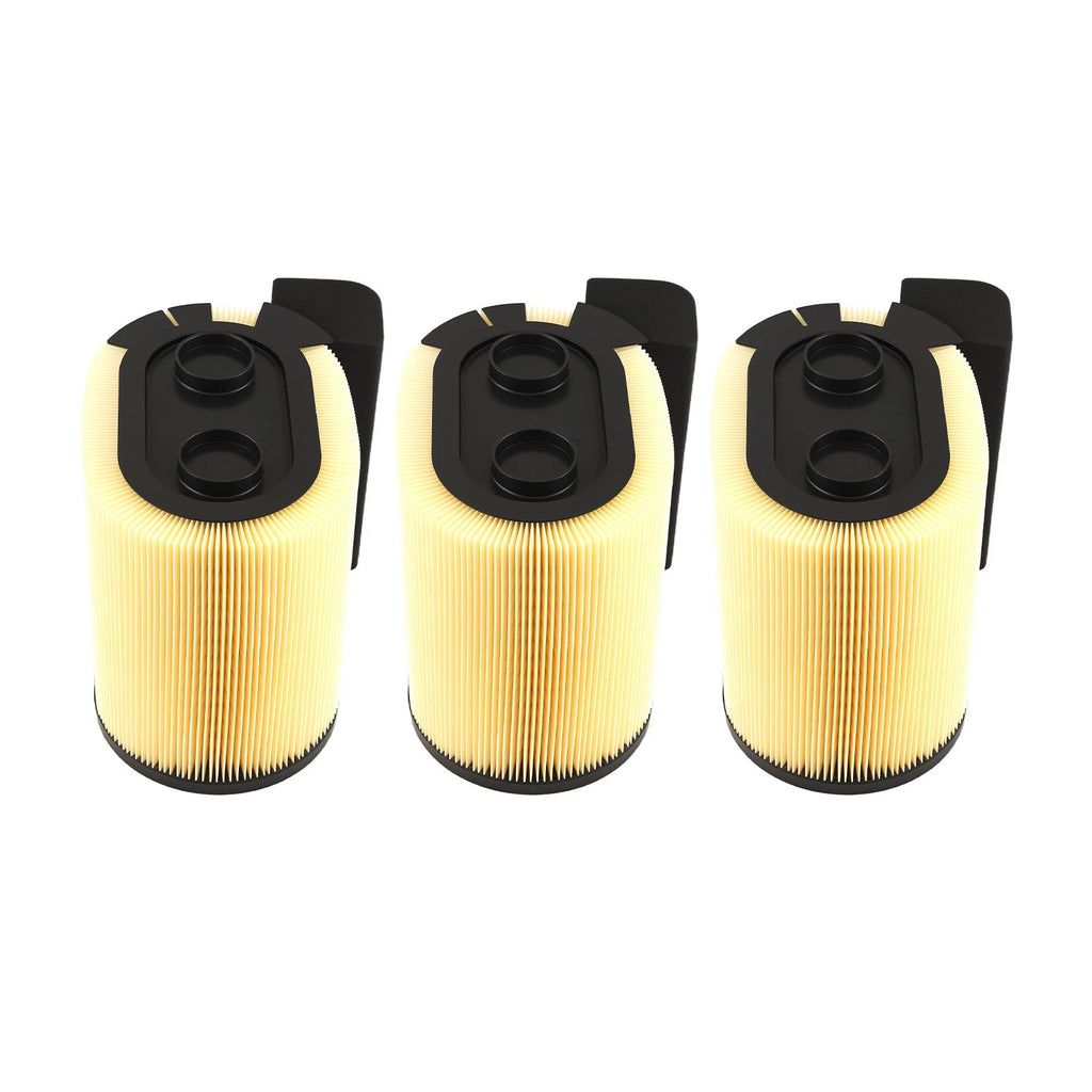 3PCS Engine Air Filter for Ford F250 F350 (2017–2019)