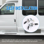 Set of 2 Door Lock Cylinders for Ford E150 E250 E350 (1992-2014)