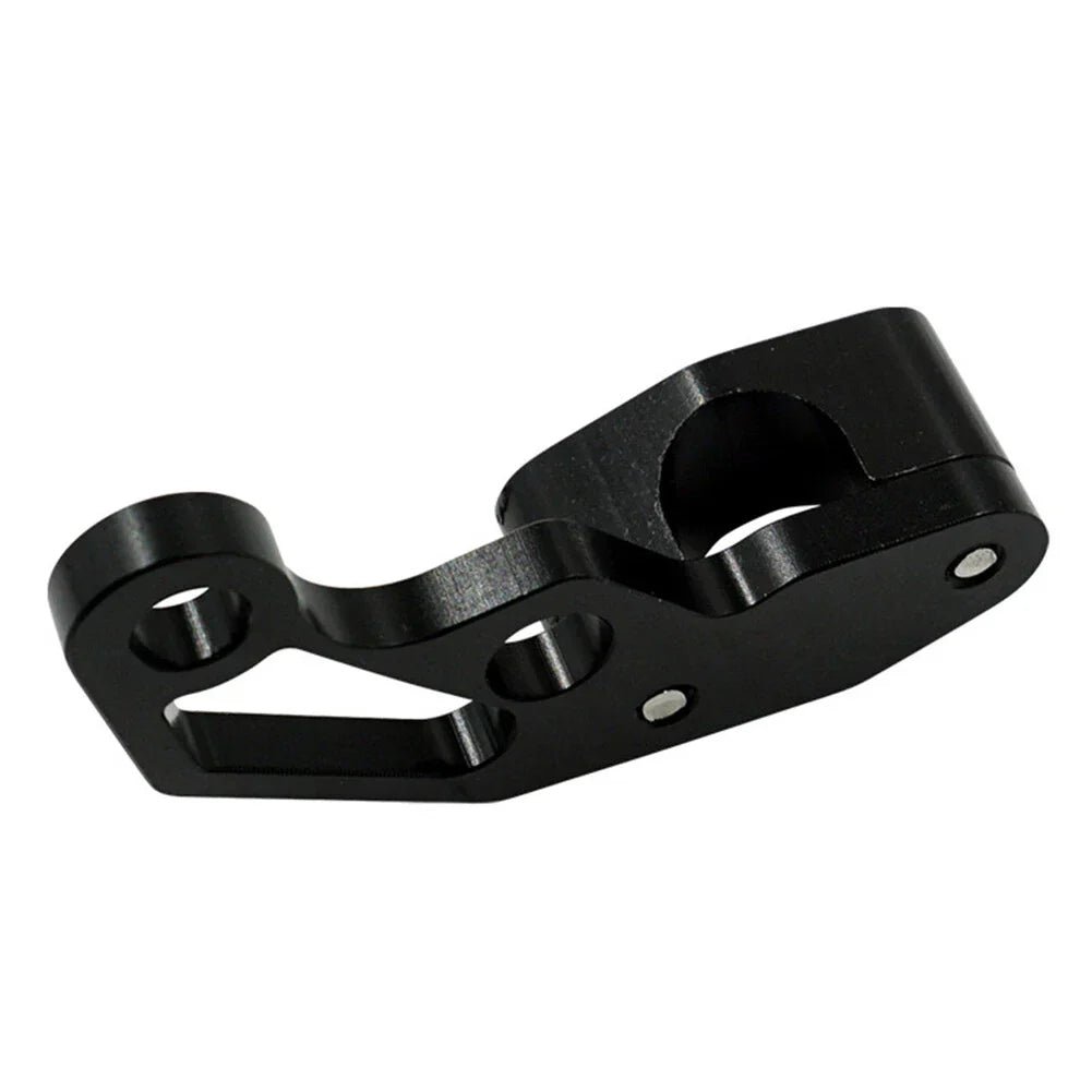 Oil Pipeline Brake Line Clamp Protector for Motor Bikes Aluminum Black