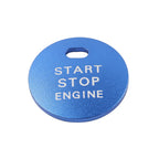 Blue Engine Start Push Button Cover Trim for Mazda 3 6 CX-5 (2003-2023)