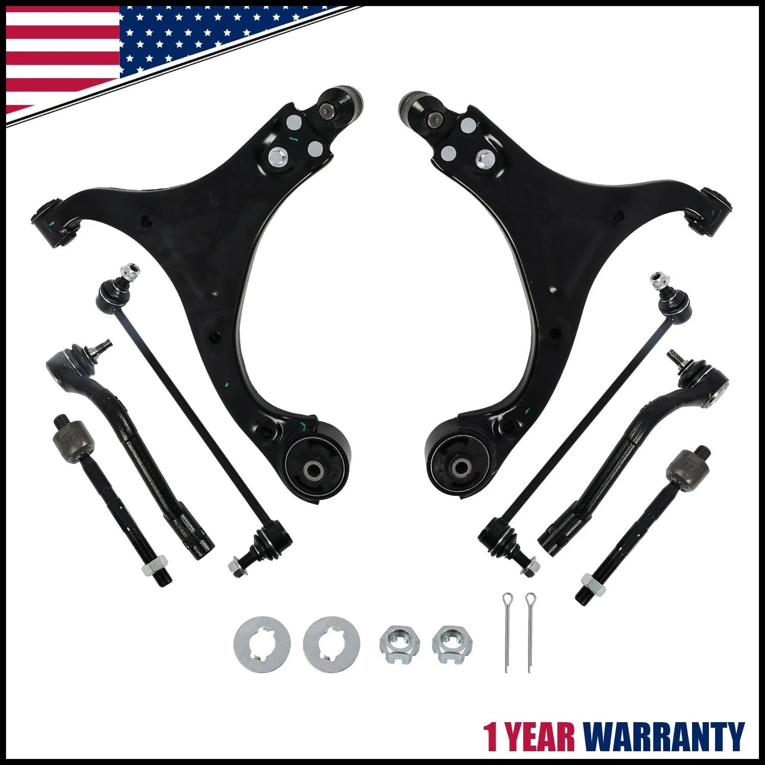 8Pc Front Lower Control Arm Ball Joint for Hyundai Sonata (2011–2014)