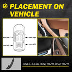 Passenger Door Handle Pull Trim for BMW X3 F25 X4 F26 (2011–2017)