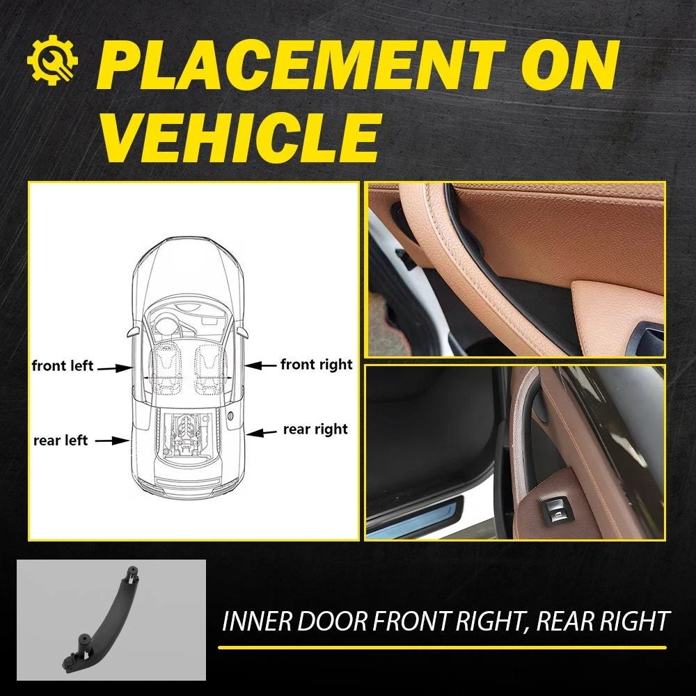 Passenger Door Handle Pull Trim for BMW X3 F25 X4 F26 (2011–2017)