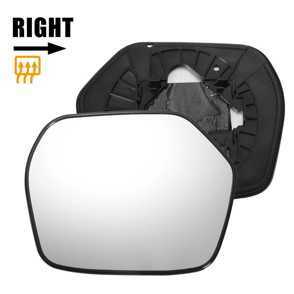 Right Side Heated White Mirror Glass for Honda CR-V (2007–2011)