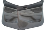 Front Insert Door Panel Cover Leather for Toyota Tacoma (2005–2015) Gray