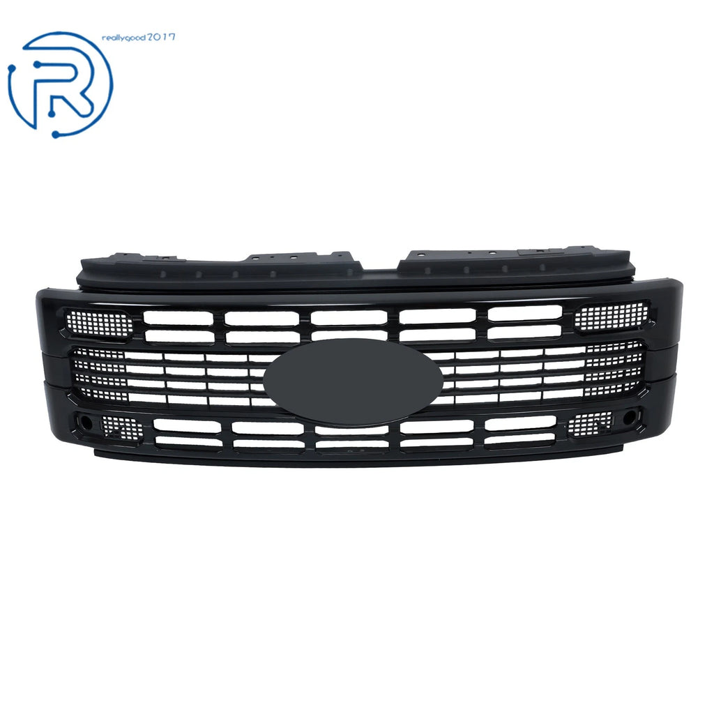 Gloss Black Front Upper Grille for Ford F250 XL/XLT (2023-2024)