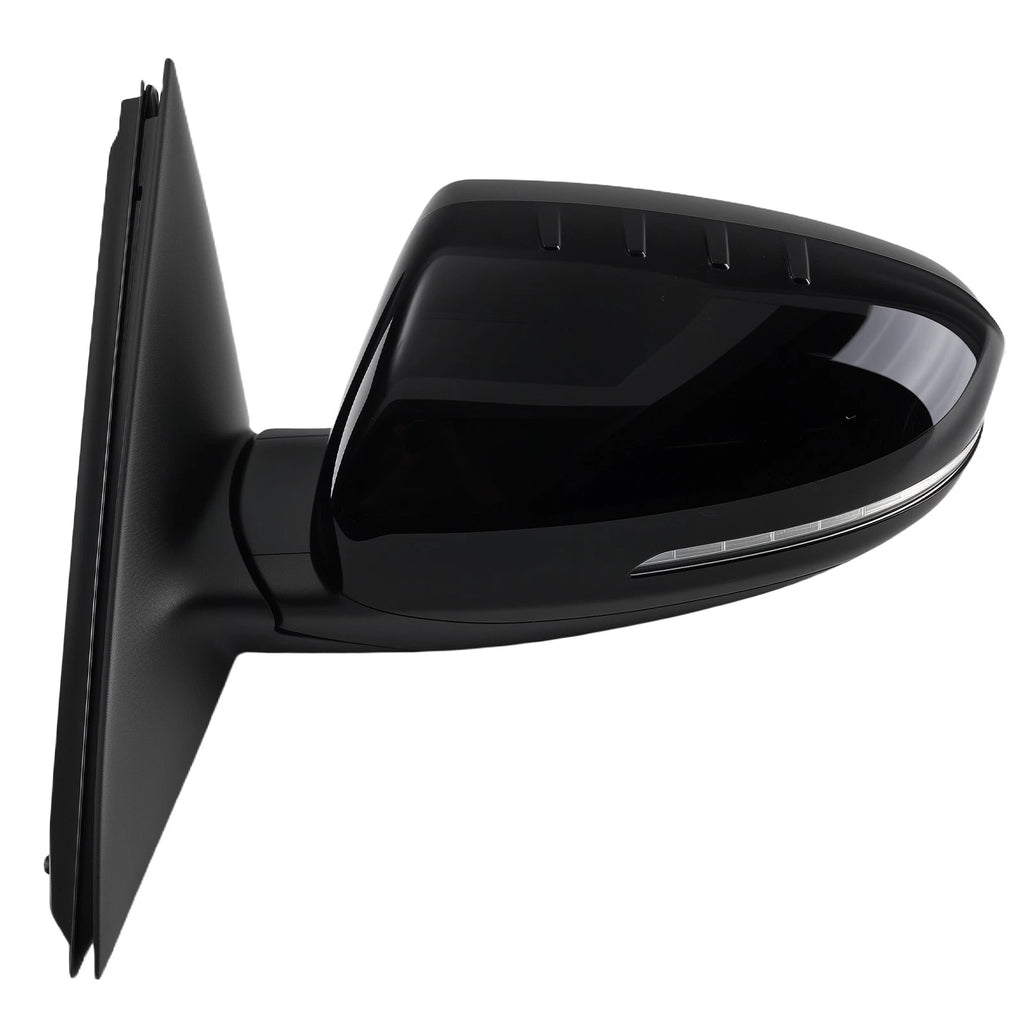 Driver Side View Mirror for Kia Optima (2011–2013) Black LED KI1320152 876102T110