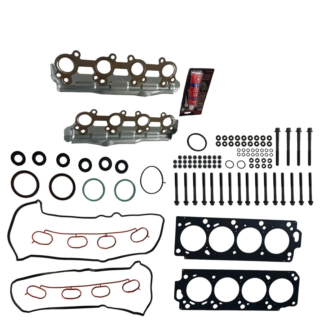 Set of 10 Head Gasket Bolts for Toyota Sequoia Lexus GX470 LX470 (2005–2009)