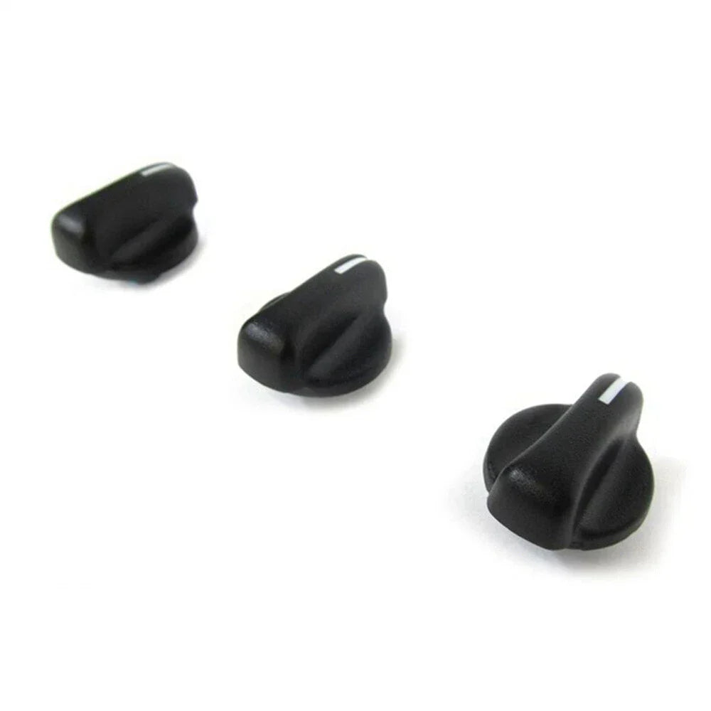 3 x A/C Heater Fan Control Switch Knobs for Jeep Wrangler TJ, Dodge Ram (1997-2006)