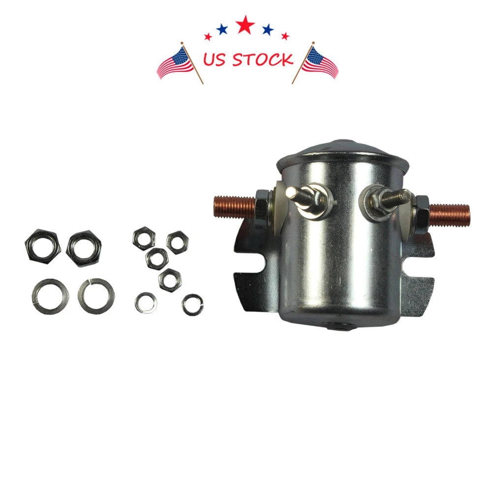 Continuous Duty Solenoid Relay for Golf Cart (12V, 300A In Rush)