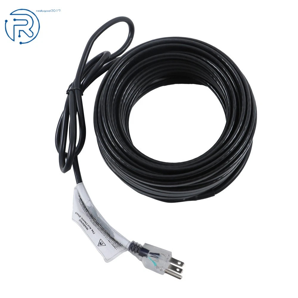 50 FT Heating Cable for Pipe Freeze Protection (120V)