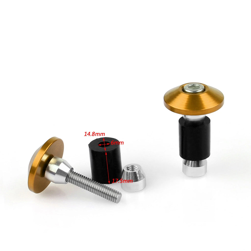 7/8" Handlebar Grips & Bar End Plugs for Universal Motorcycle (All Years)