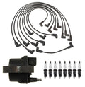 Ignition Wires Coil & 8 Spark Plugs Kit for Chevrolet GMC V8