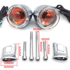 Clear Rear Turn Signal Light Indicator for Harley FXDB (2007–2008)