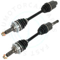 1 Pair Front Side CV Axle for Ford Fusion (2010–2012)