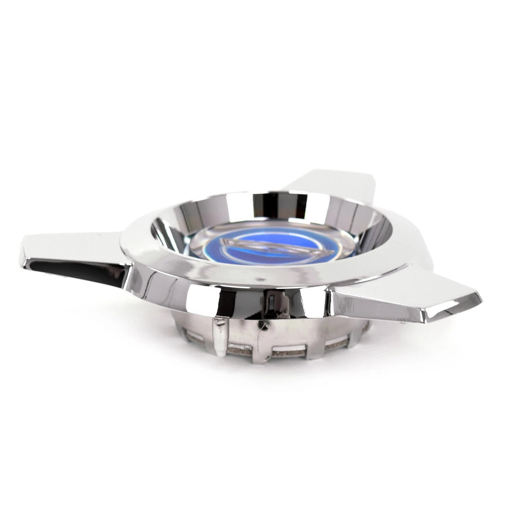 Wire Hub Cap Center Spinner Blue Replacement for 1965–1966 Ford Mustang