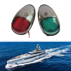 2X LED Navigation Lights for Marine Boat (12V)