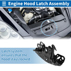 Hood Latch Assembly for Nissan X-TRAIL III (2014–2018) No. 656014CL1C