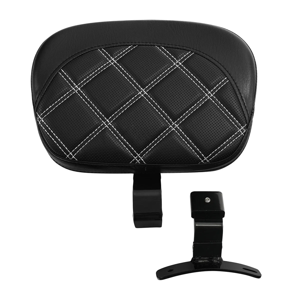 Front Rider Driver Backrest Pad for Harley Touring Road Glide (2009-2023)