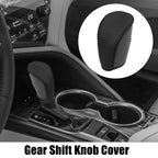 Carbon Fiber Gear Shift Knob Cover for Honda Accord Black Line (2018–2023)