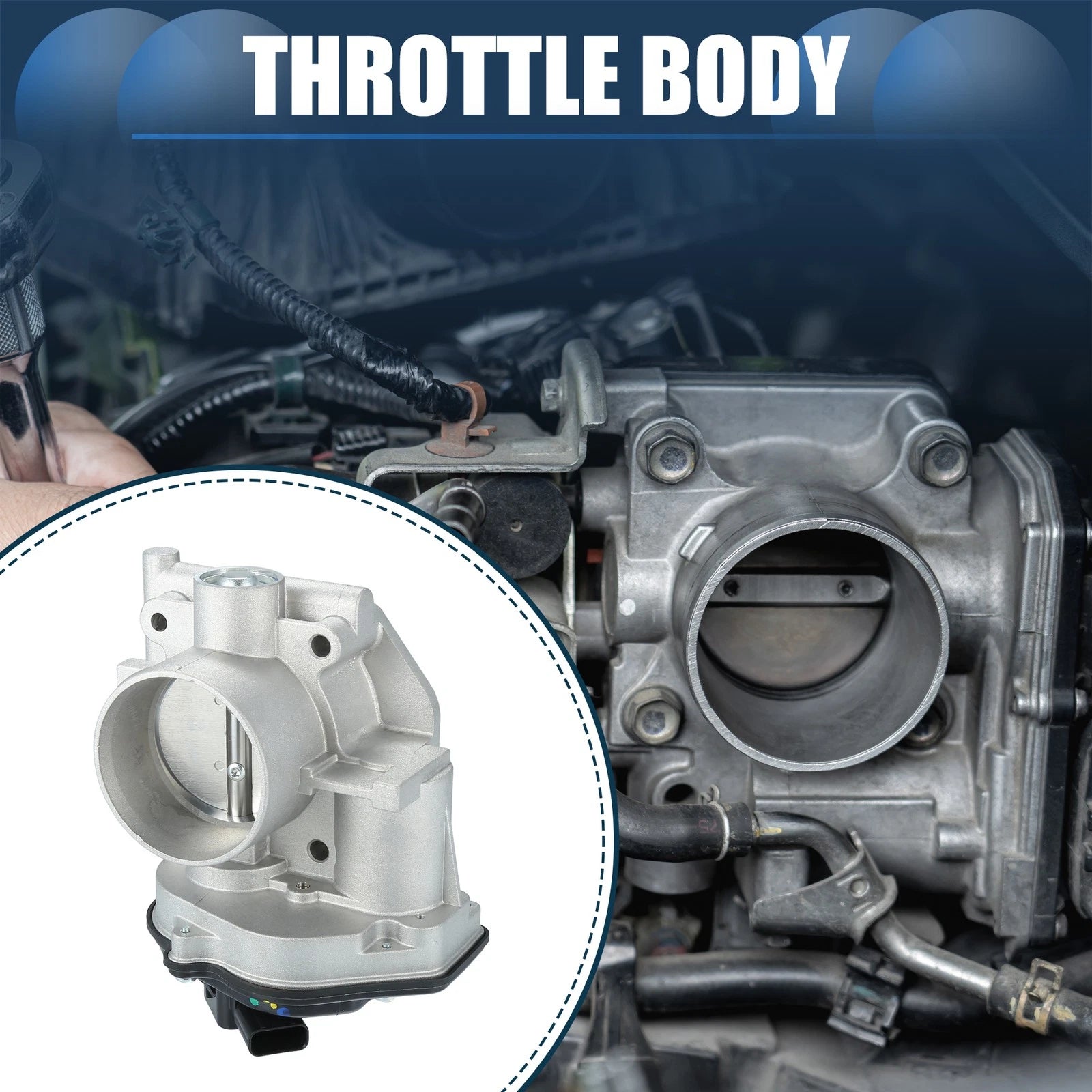 Throttle Body Actuator for Ford F-150 4.2L V6 (2005–2008)