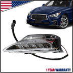 Front Left Turn Signal Light for Infiniti Q50 Q50s (2014–2020) LH Amber