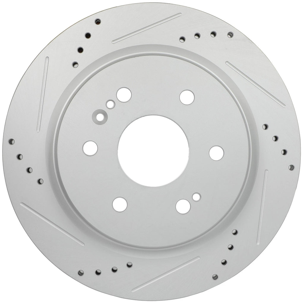 Rear Drill Brake Rotor for Chevrolet Silverado 1500, GMC Sierra 1500 (2019–2022)