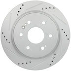 Rear Drill Brake Rotor for Chevrolet Silverado 1500, GMC Sierra 1500 (2019–2022)