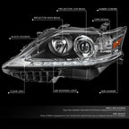 Driver Side LED DRL Projector Headlight for Lexus RX350/RX450H (2013–2015)