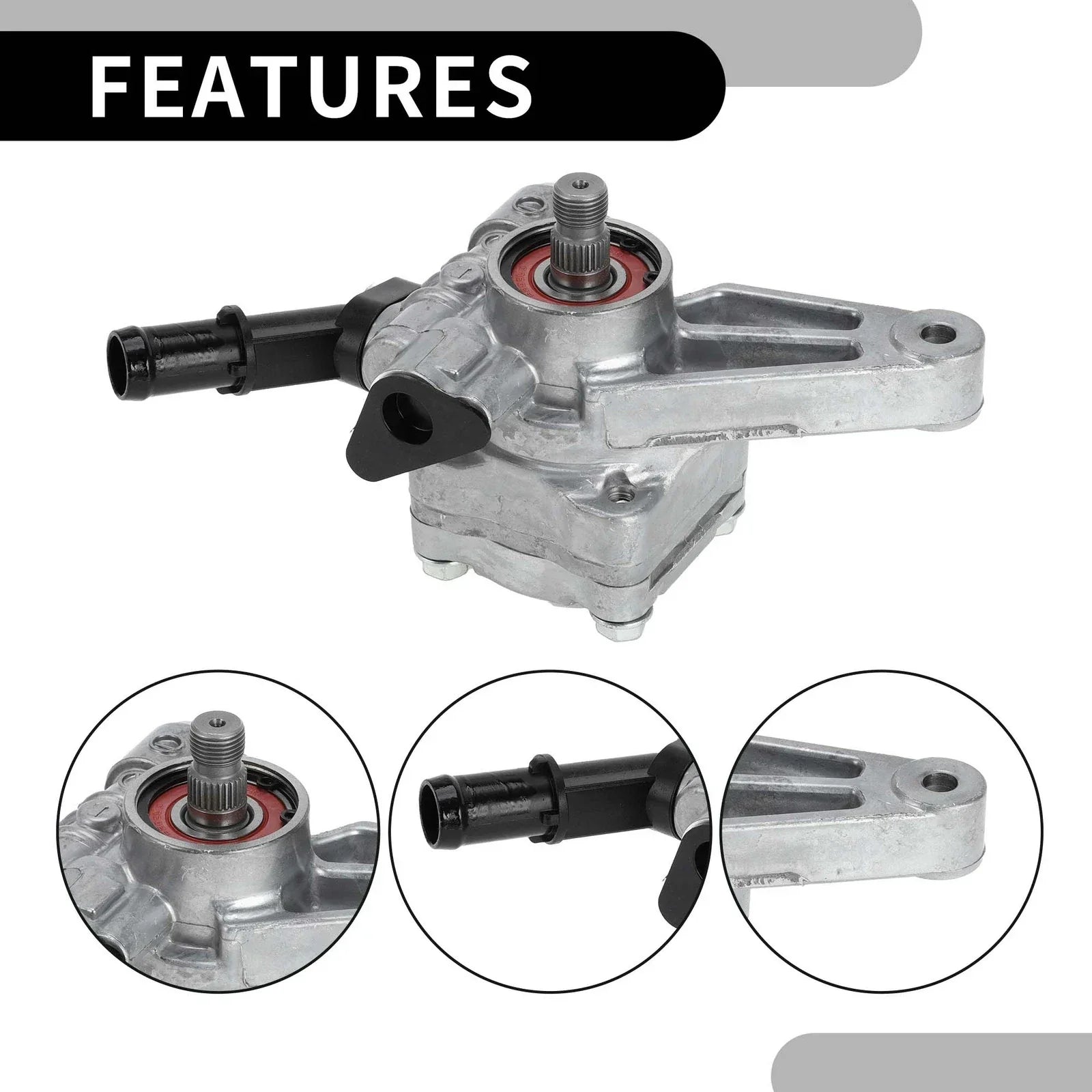 Car Power Steering Pump for Honda Ridgeline (2006-2011) - 1 x Quality Replacement