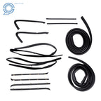 Door Weatherstrip Rubber Seal Kit for Chevy GMC Pickup Truck (1973–1980)