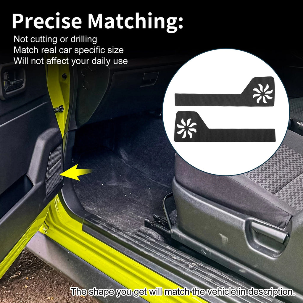 Leather Anti Kick Pad Sticker for Suzuki New Jimny (2018–2023)