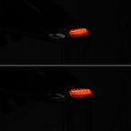 Front Fender Tip LED Red Lens Light for Harley Electra Glide (2014–2023)