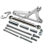 Polished Aluminum Alternator Bracket for Ford 351 5.8L SBF (W Tensioning Rod)
