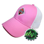 International Trucks Pink White Mesh Back Hat Ball Cap