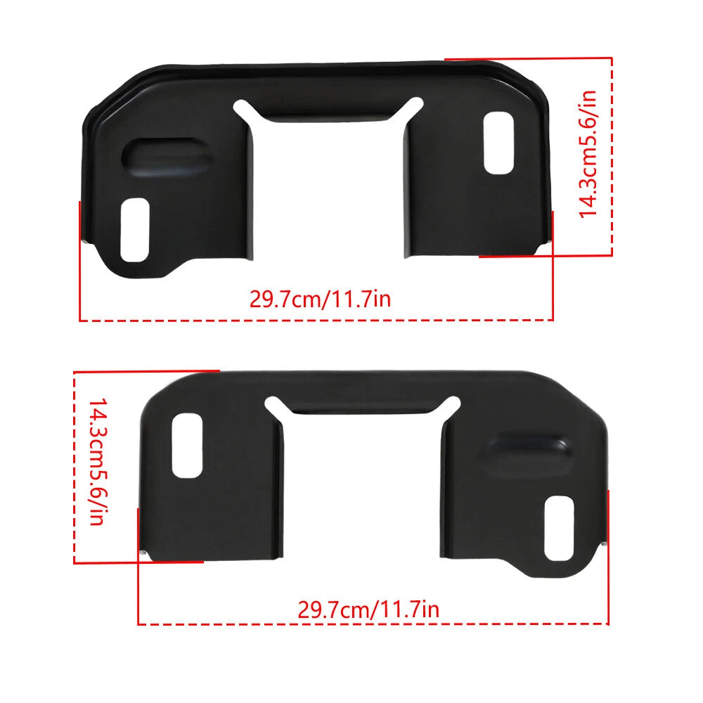 Set of 2 Front Bumper Brackets for Ford F-150 (2010–2014)