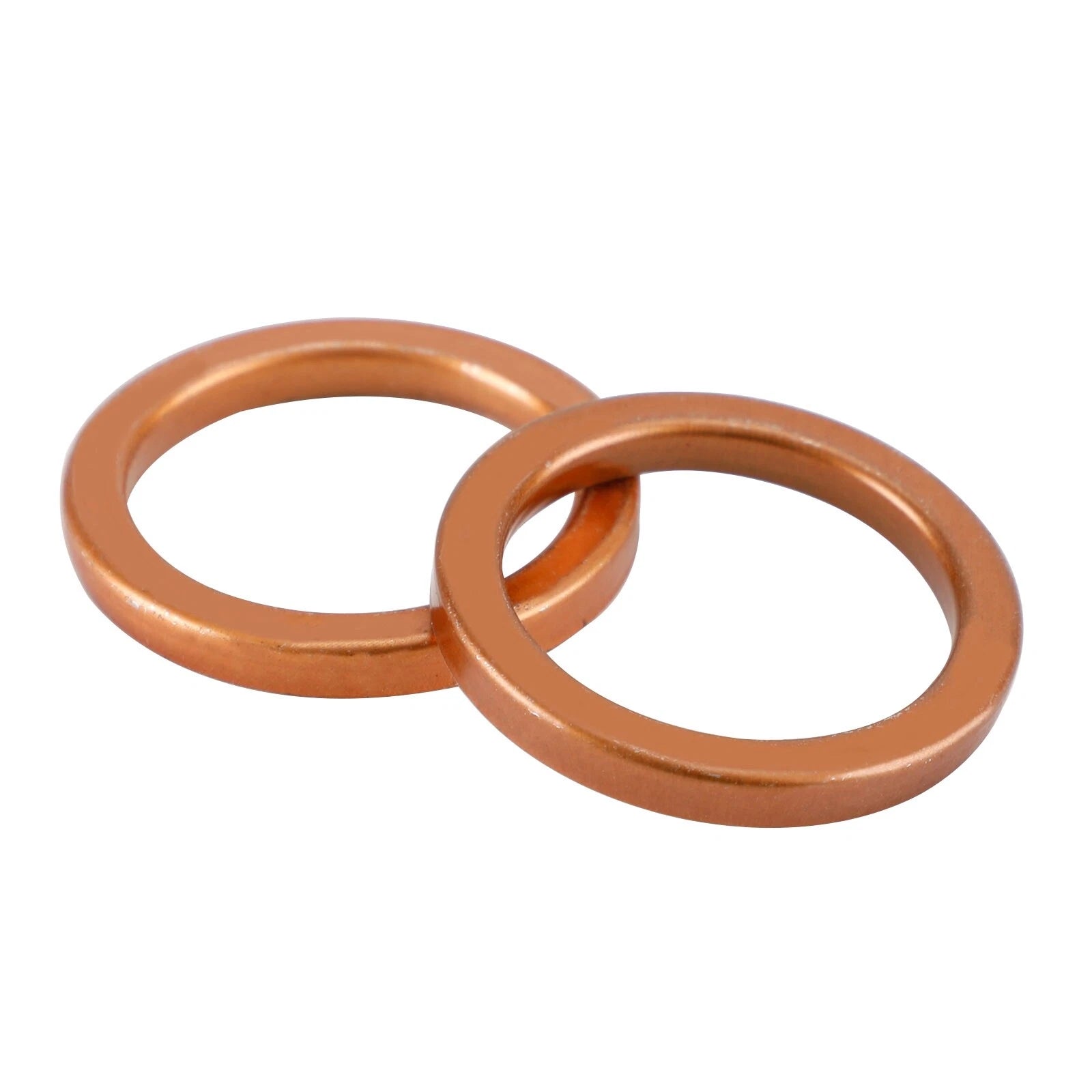 Set of 6 Exhaust Gaskets & 12 Cap Nuts for Honda Valkyrie GL1500C/D