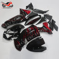 Fairing Kit for Kawasaki Ninja 650R (2006–2008) Red Black Bodywork