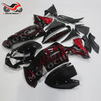 Fairing Kit for Kawasaki Ninja 650R (2006–2008) Red Black Bodywork
