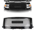 Front Grille Bumper Upper for GMC Sierra 1500 (2014–2015) Honeycomb Black