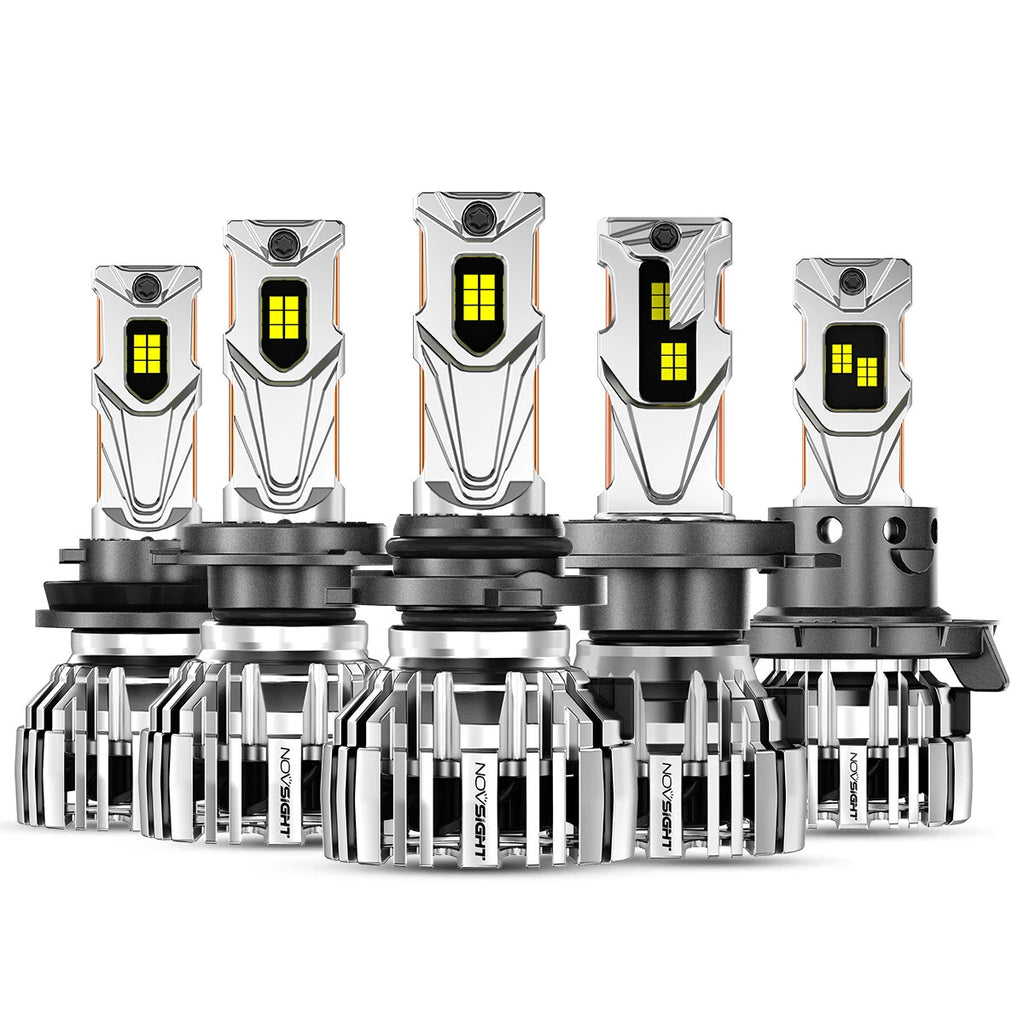 2X LED Headlight Bulbs Kit for H4 H7 H13 9005 9006 (32000LM)