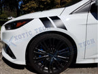 Hood Fender Decals Multi-Color Hash Marks for Dodge Charger Journey (-)