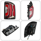 LED Tail Light Housing for GMC Sierra (2016–2018) Passenger Side Black