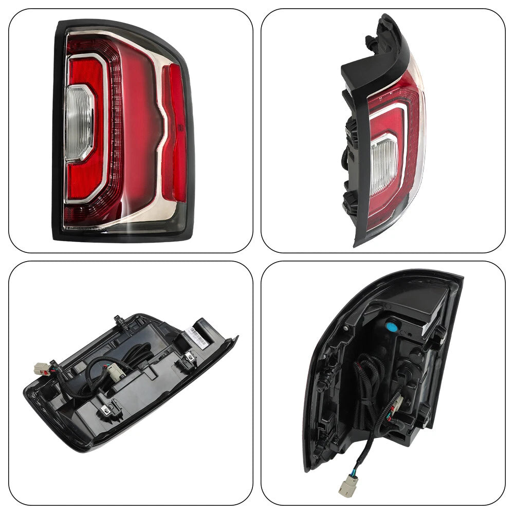 LED Tail Light Housing for GMC Sierra (2016–2018) Passenger Side Black