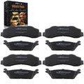 Set of 4 Front & Rear Brake Pads for Ford F-150 (2012–2020) P1414 P1602