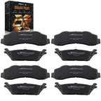 Set of 4 Front & Rear Brake Pads for Ford F-150 (2012–2020) P1414 P1602