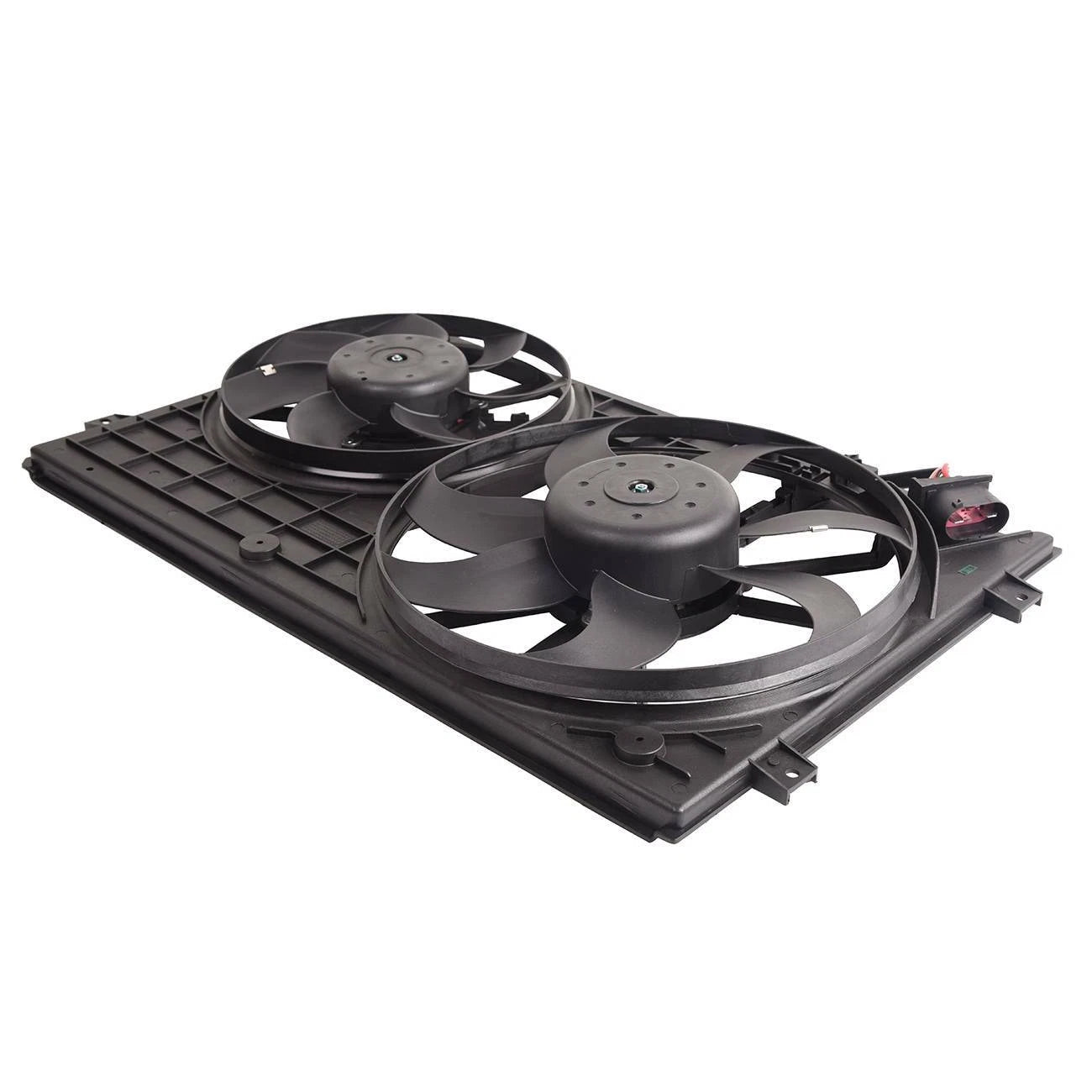 Front Radiator Cooling Fan Assembly for Volkswagen Beetle Jetta Rabbit