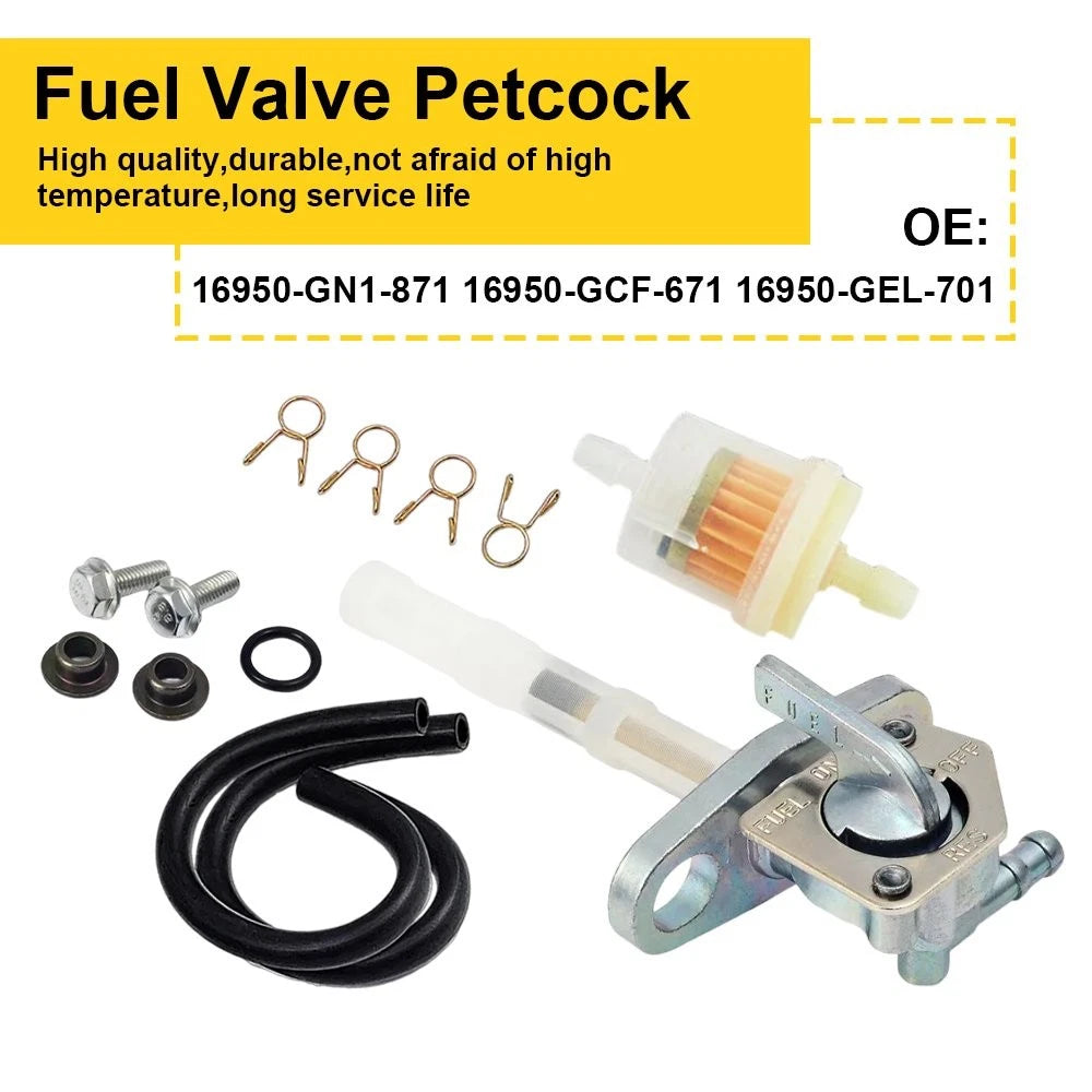 Fuel Petcock Valve for Honda CRF 70F 80F 100 150F (2004–2007)