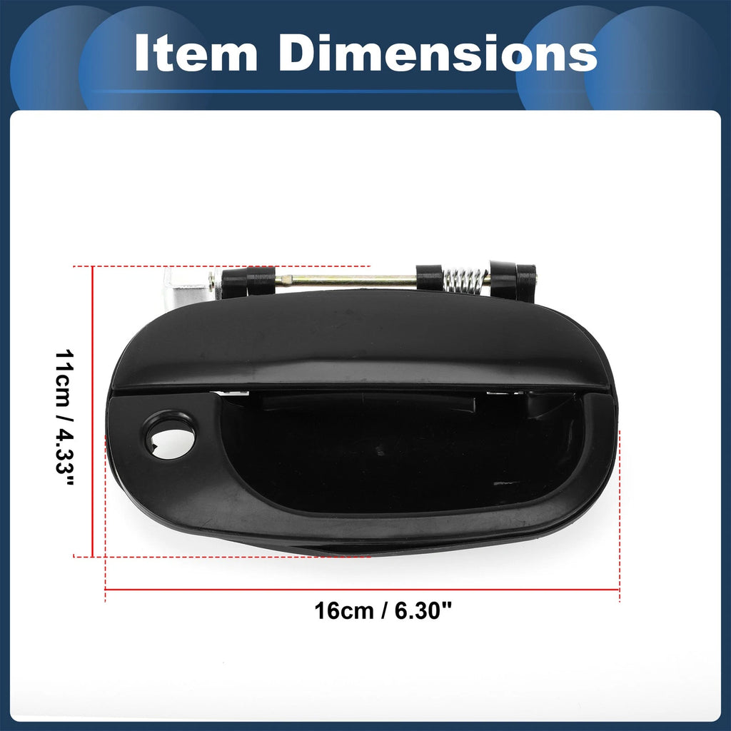 Front Right Door Handle for Hyundai H1 Starex (1998–2007) - Black